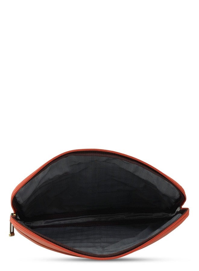 Da Milano Leather Laptop Bag for Men & for Women - Fits Up To 15" - Brown (10116M) - Image 4