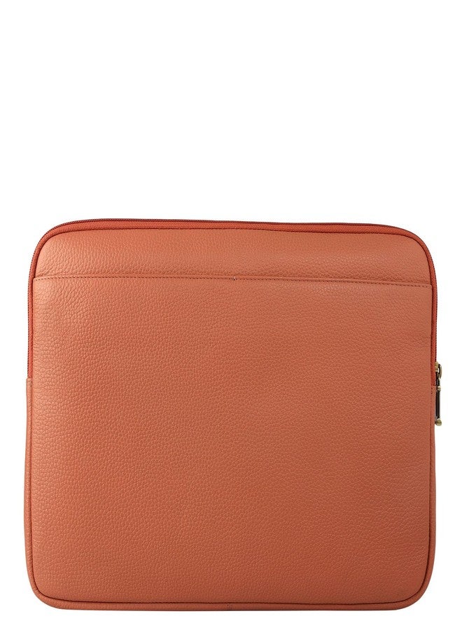 Da Milano Leather Laptop Bag for Men & for Women - Fits Up To 15" - Brown (10116M) - Image 3