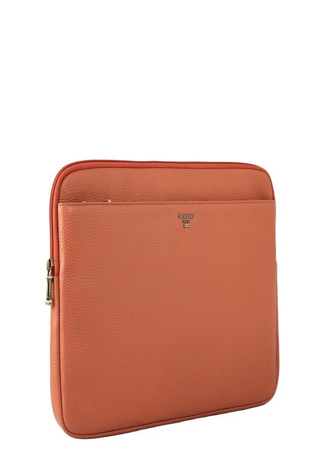 Da Milano Leather Laptop Bag for Men & for Women - Fits Up To 15" - Brown (10116M) - Image 2