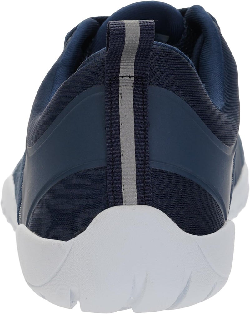 WHITIN Men's Extra Wide Width Barefoot Minimalist Shoes Zero Drop Trail Running Hiking Sneaker Cross Country Training Walking Workout Lifting Dark Blue 44 - Image 3