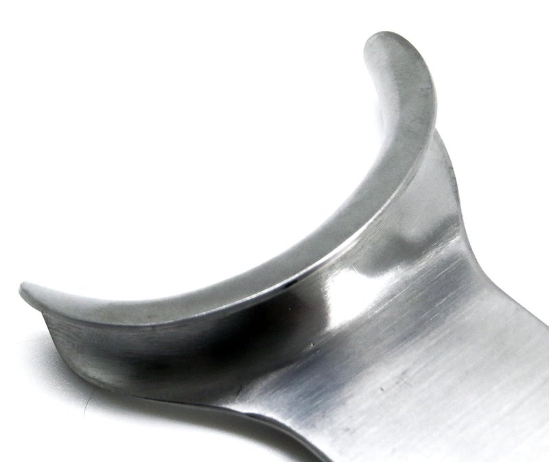 Premium Instruments 3× Dental Cheek Retractor 4.5" Surgical Orthodontics Double Sided Stainless Steel Instruments - Image 4