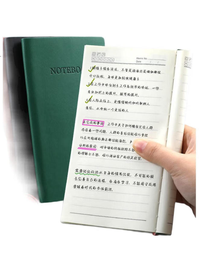 Jiaranheng 5-Pack A6 Pocket Notebook Portable Carry-On Mini Notepad Journal Notebook Small Memo Book Diary Stationery Customizable Logo 39902 - Image 2