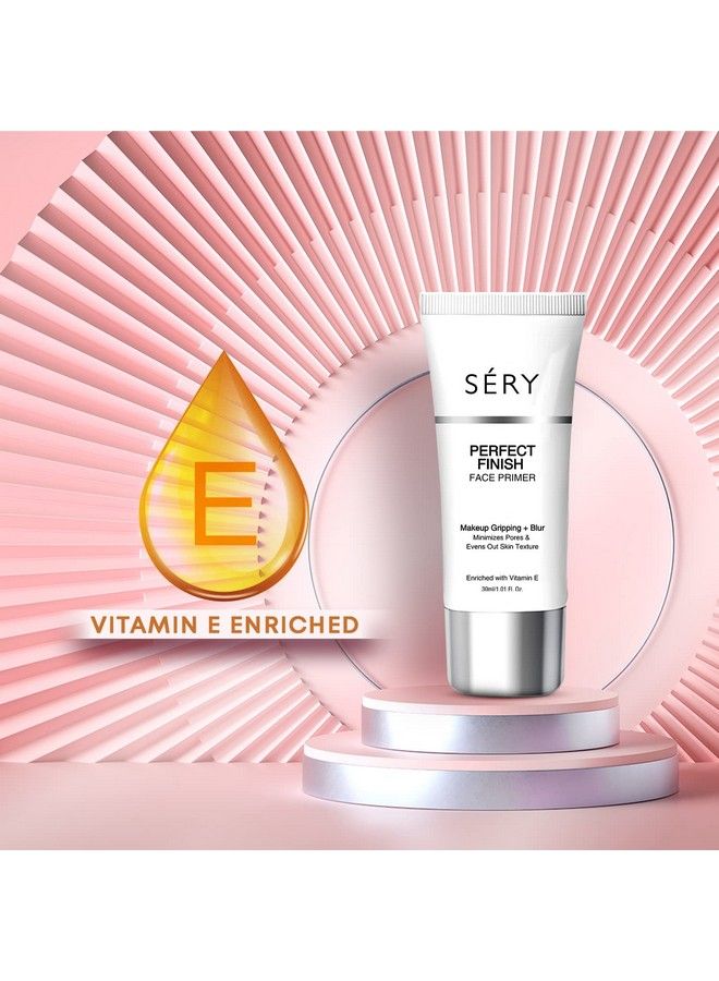 SERY Perfect Finish Face Primer Makeup Primer For Poreless Smooth & Long Lasting Makeup Waterproof Brightening Makeup Base 30Ml - Image 4
