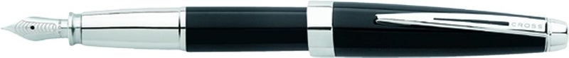 Cross ATX Sandblasted Refillable Fountain Pen, Medium Nib, Includes Premium Gift Box - Onyx Black - Image 1