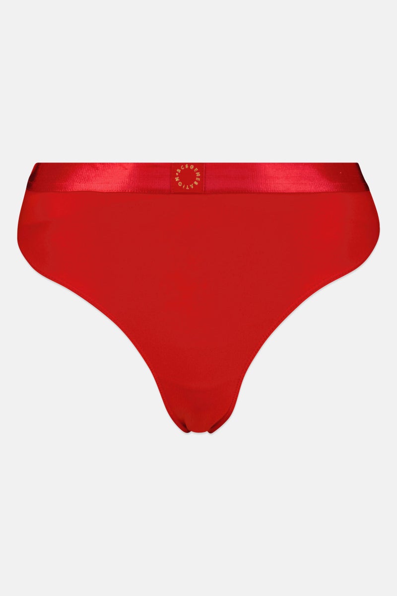 BCBGeneration Women 3 Pieces Brand Logo Thong, Multicolor - Image 2