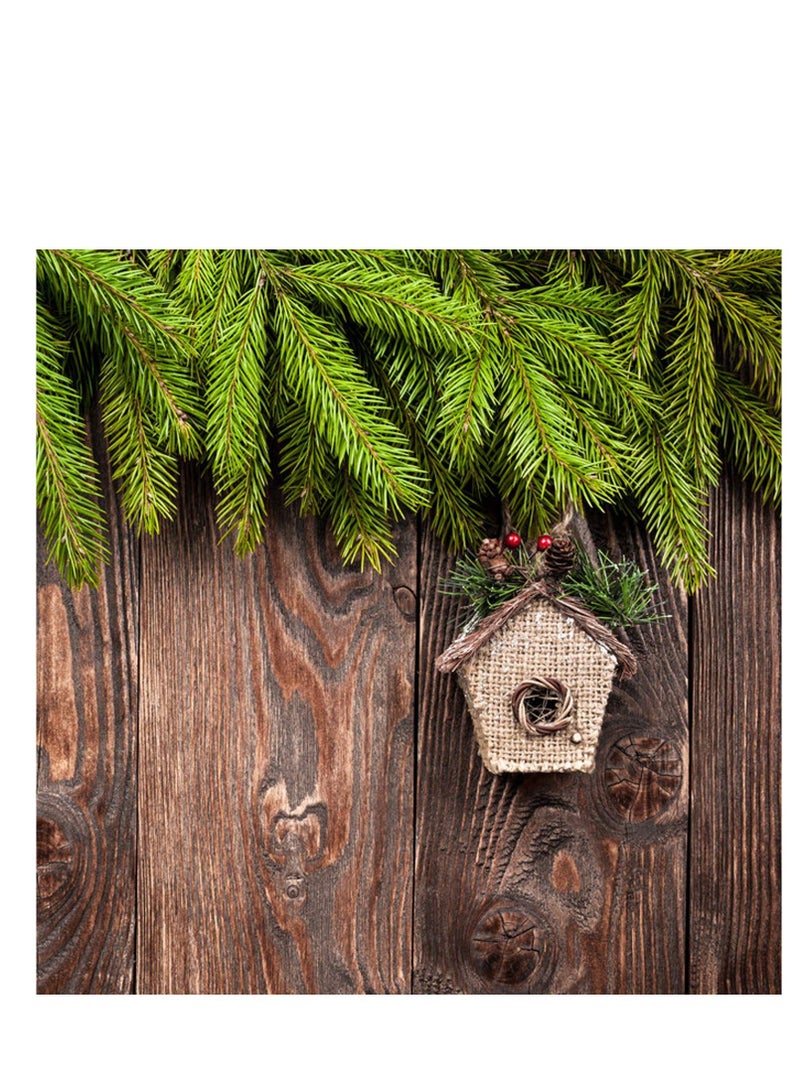 واي آند دي Artificial Plants Pine Branches, Fake Green Needles, Garland Wreath Crafts, Greenery Picks for DIY Holiday Home Garden Decoration (48 Pcs) - Image 2