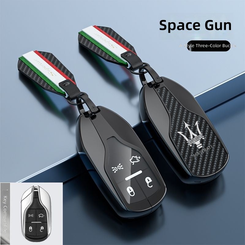 مازيراتي غطاء مفتاح سيارة مازيراتي الرئيس - تصميم جديد لجيبللي وليفانتي وإم سي20 - Image 1