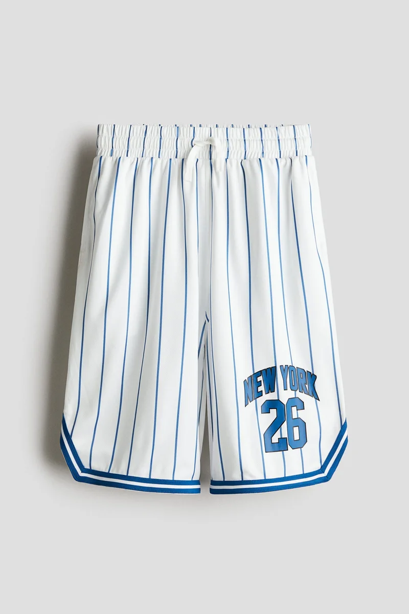 اتش اند ام Mesh basketball shorts