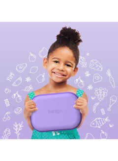 Bentgo Kids Chill Lunch Box Bento - Style Lunch Solution With 4 Compartments And Removable Ice Pack For Meals And Snacks On - The - Goleak Proof, Dishwasher Safe , Patented Design - Purple  - Image 4
