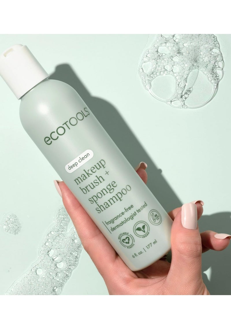 إيكوتولز منظف ​​المكياج من ايكوتولز للفرشاة، شامبو تنظيف الفرشاة والاسفنج، 6 اونصة - Image 2