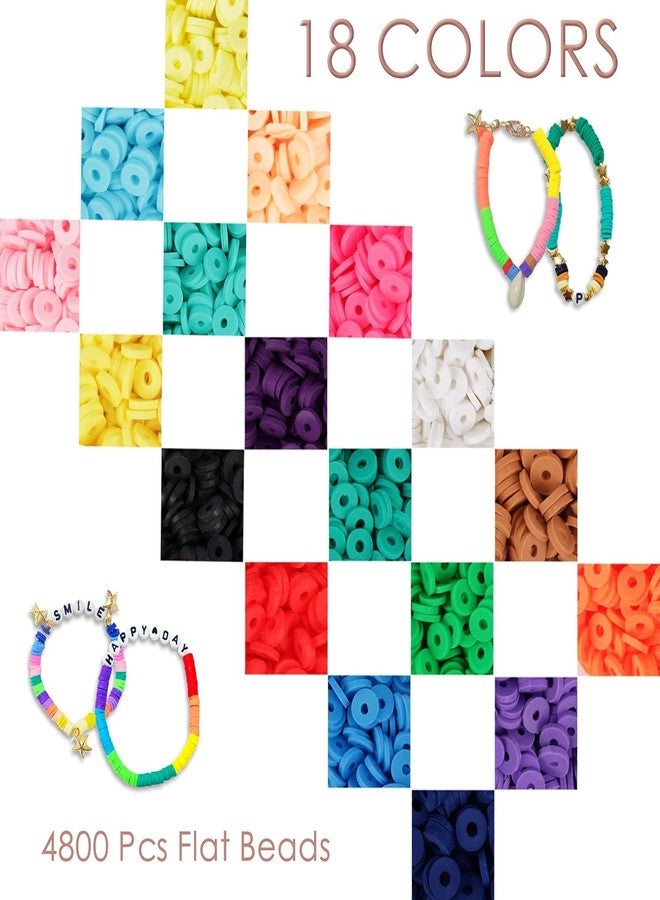 VIRADHAM Glass Seed Beads for Jewelry Making Kit - Multicolor Bracelet Making Set with Letter Charms | DIY Friendship Jewelry, Art | Craft Beads for Girls Unicorn Gift Box (Beads kit 1) - Image 4