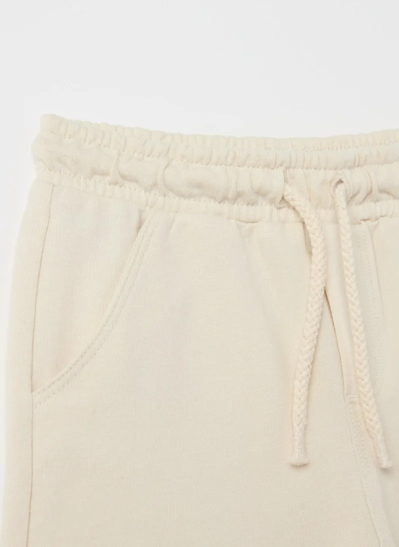 Ovs Bermuda Shorts With Drawstring