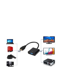 onten HDMI to VGA 1080P Active Adapter Converter Male to Female Compatible with Computer Desktop Laptop Projector  - Image 4