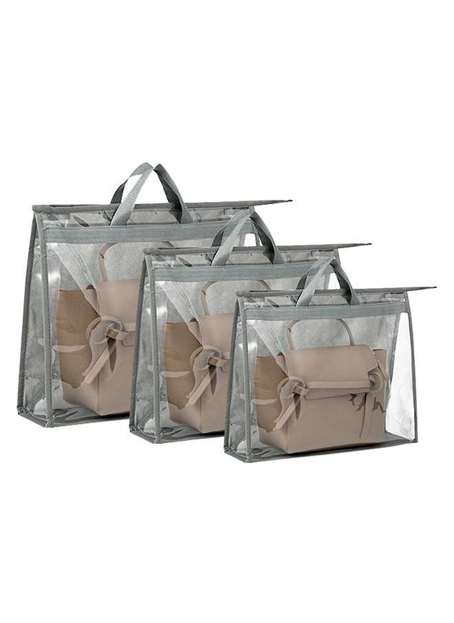CityRiya-Long - Dust Cover Bags for Handbag Clear Handbag Storage Bag Purse Storage Anti-dust Purse Protector Storage Bag Travel Dust Bags for Purses Handbags Closet Size M/L/XL - Image 1
