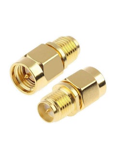 Taimi SMA Male Plug to RP-SMA Female RF Straight Connector Gold Plating Adapter  - Image 1
