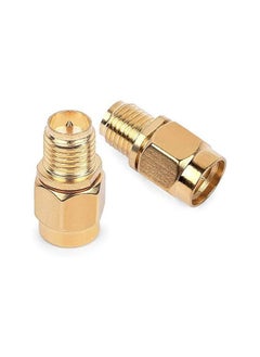 Taimi SMA Male Plug to RP-SMA Female RF Straight Connector Gold Plating Adapter  - Image 2