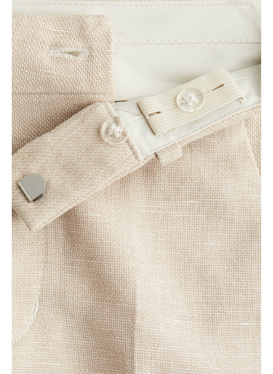 H&M Linen-Blend Suit Trousers  - Image 5