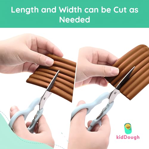 KidDough Baby Proofing Edge Protector for Kids, Furniture and Corner Guard, Rubber Protector for Kids Safety, Corner Protector for Sharp Edges, Baby Safety Products (2 mtr, Wood Color, Flat Shape) - Image 5