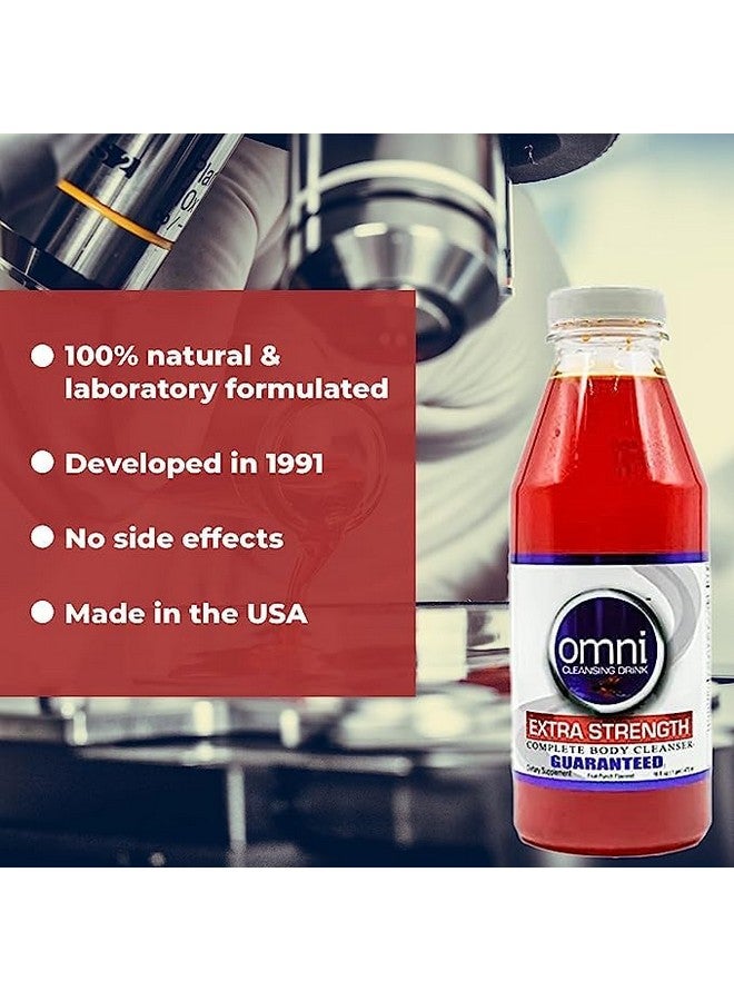 Wellgenix Omni Detox Cleanse Drink - 16 oz Fruit Punch Flavor - Quick Flush Body Detoxifier, Herbal Cleanse System Flush, Body Cleanser for Detox and Cleanse Your System - Image 3