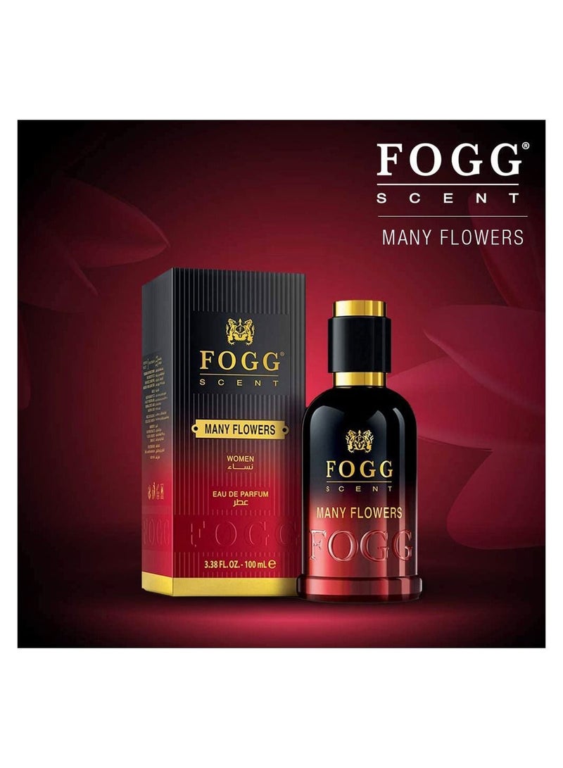 FOGG Women Scent Many Flowers 100ml - Image 2