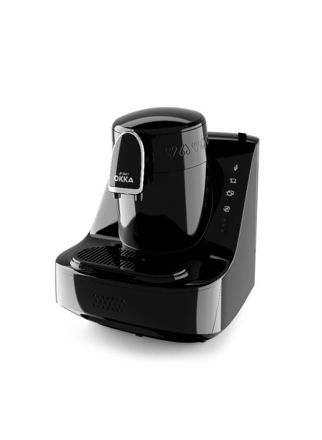 arzum okka ARZUM OKKA ELIT COFFEE MACHINE (BLACK - CHROME)-Ok0040-20 COFFEE MACHIN - Image 2