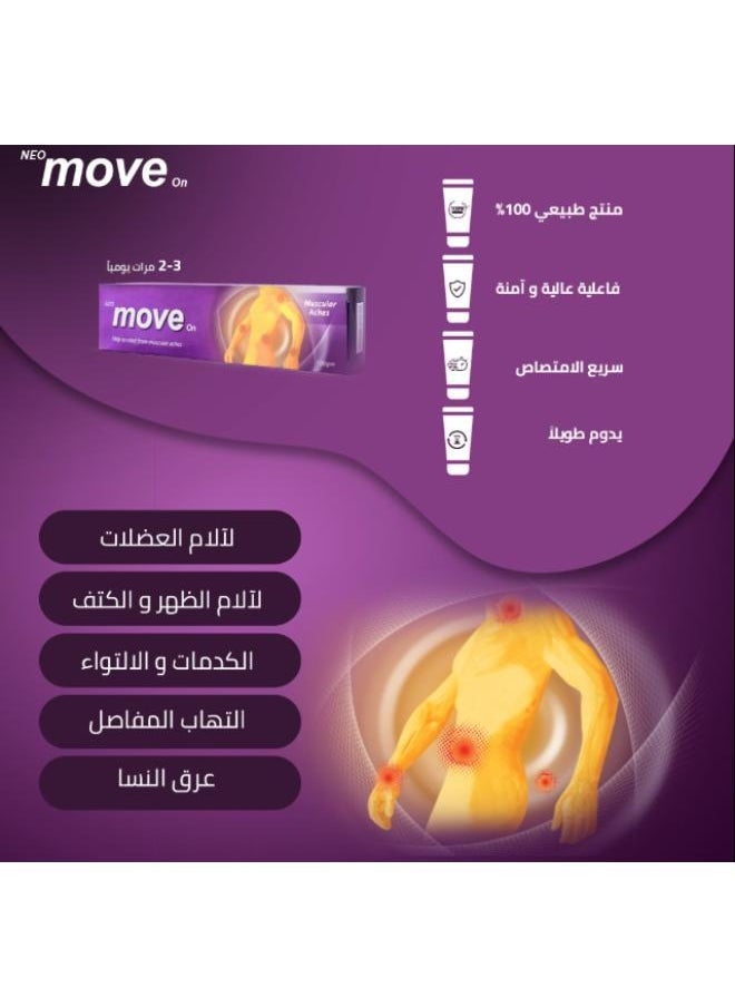 Neo Move On - Move helps with relaxation and inflammation relief Fast Relax 100g. - Image 1