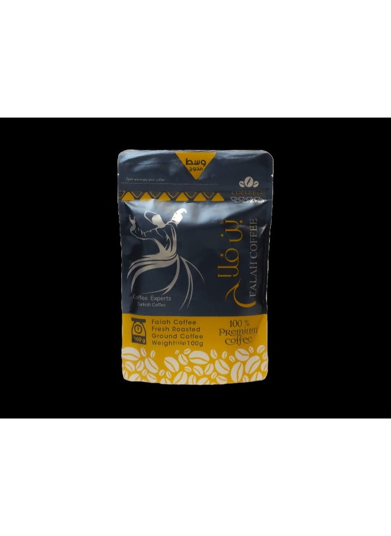 Falah Coffee medium skewed -100 Gm 