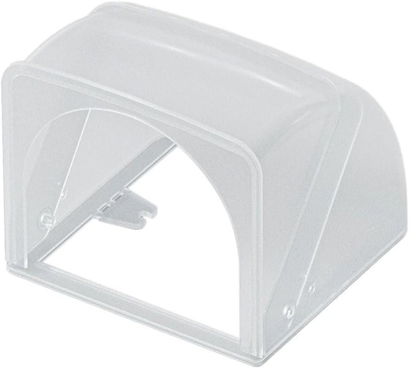 صندوق غطاء مخرج كهربائي خارجي شفاف مقاوم للماء للوحة الحائط من النوع 86 - Image 1