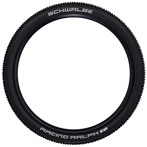 SCHWALBE إطار شوالبي راسينغ رالف - 29 × 2.25، بدون أنبوب، قابل للطي، أسود، خط الأداء، توين سكين، أديكس - Image 3