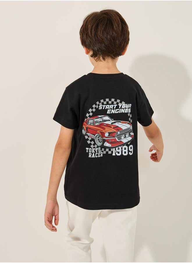 Car Graphic Print Short Sleeve T-Shirt - pzsku/ZC86DD7B563DA2FE66D76Z/45/1741340967/bf5efc51-0268-4c13-8d4b-3f5243621726