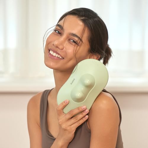 SNPE Danason II - Neck Pressure Point Massager, Extra Firm Suboccipital & Occipital Release, Acupressure Neck & Shoulder Tension Reliever, Cervical Traction Device (Sweet Pink) - Image 2