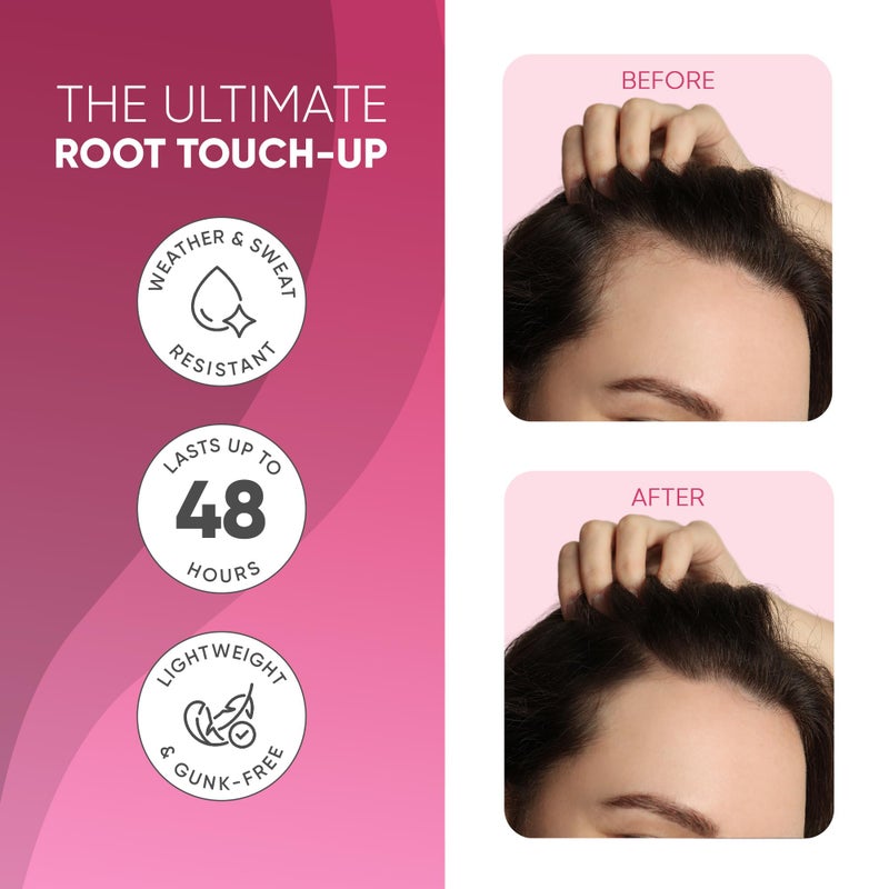 Get Back Gorgeous GBG Hairline Powder, Light Blonde - 48-Hour Coverage Root Touch Up Powder for Bald Spots, Instant Hair Loss Concealer & Brightening Highlights - Hair Fillers for Thinning Hair for Women & Men, 4g - Image 3