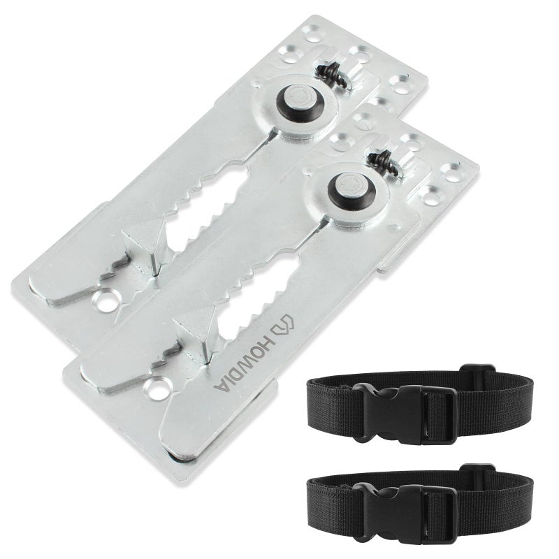 HOWDIA Sectional Couch Connectors Sofa Straps HeavyDuty Couch Connector Adjustable Couch Strap for Sliding Sofas Keep Your Sectional Sofa Together Easy Installation 4 Pack2 Sets