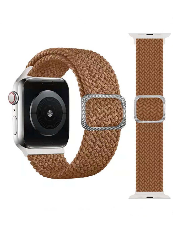 ISank Nylon Solo Loop Strap Compatible with Apple Watch 41/40/38mm SE /Series 7/6/5/4/3/2/1 Colorful  - Image 1