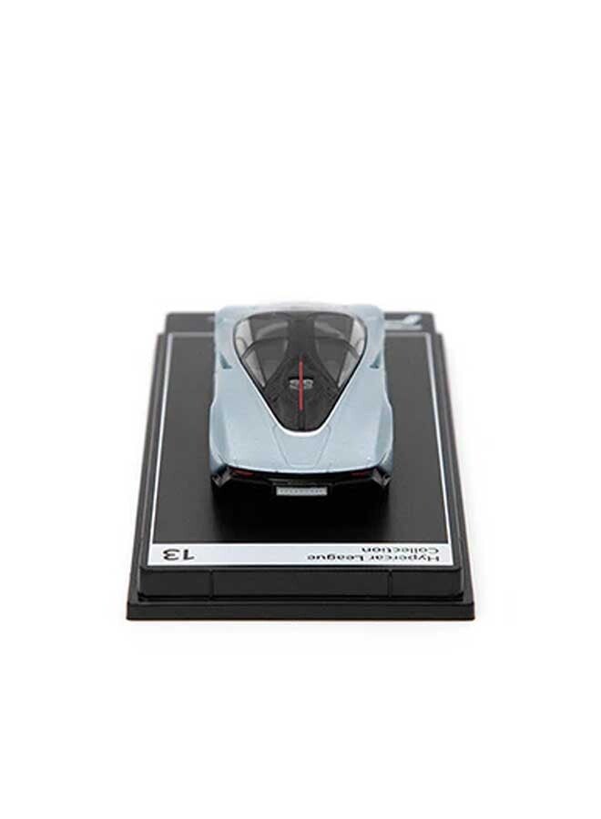 PosterCars PosterCars - 1:64 Scale McLaren Speedtail (Speedtail Silver) Hypercar League Collection  - Image 3
