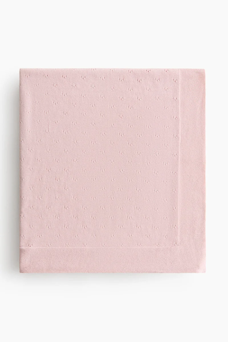 H&M Cotton pointelle baby blanket