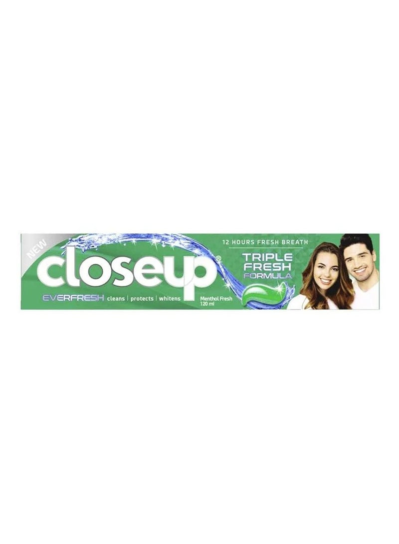 Closeup EverFresh Toothpaste Menthol Fresh - 120 ml