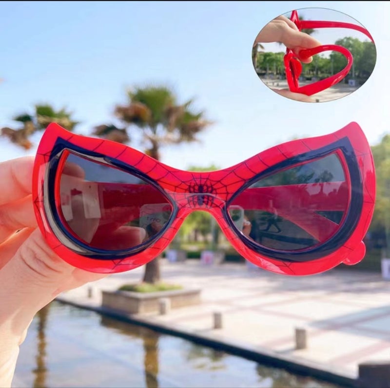 MARVEL Spider-Man kids sunglasses UV protection baby glasses soft leg silicone polarized sunglasses - Image 3