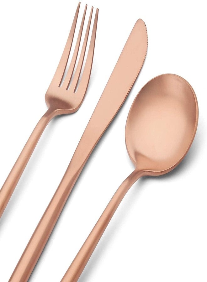 MIXEN Premium Utensil Set Stainless Steel, 5-Piece Flatware Silverware Set for Home, Kitchen & Restaurant Use - Image 4