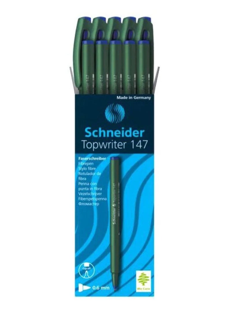 شنايدر قلم توب رايتر 147 أزرق - Image 1