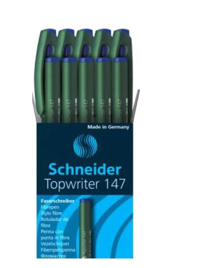 شنايدر قلم توب رايتر 147 أزرق - Image 2