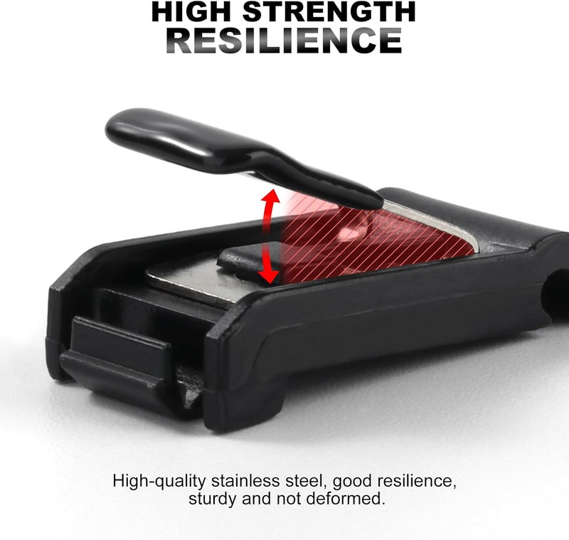 Creative.c Fuel Door Spring Clip for Toyota 2019-2022 Avalon Camry RAV4, 2004-2009 4Runner, Gas Tank Door Cover Spring 77360-35040 Global flexible sizing options - Image 4