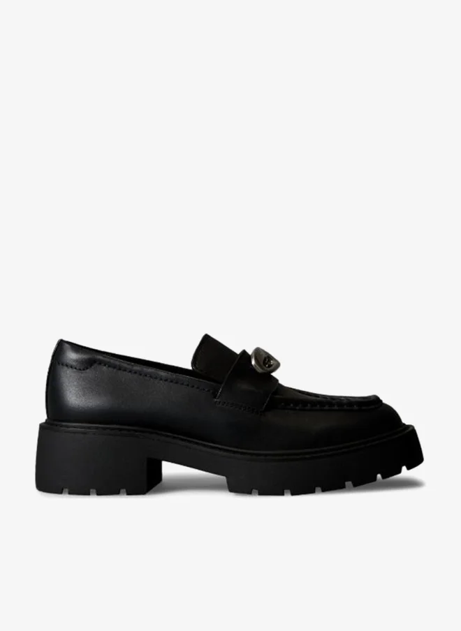 كالفن كلاين جينز حذاء لوفر كاجوال سميك