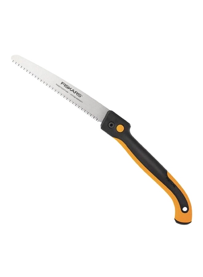 Fiskars Power Tooth Soft Grip Durable Plastic and Stainless Steel Folding Hand Saw Multicolor 43.434 x 3.302 16.51 cm 390470-1003 390470-1014