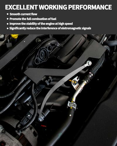 OXDFK 6 PCS Universal Automotive Braided Copper Ground Strap, 12 Inch Engine Ground Strap Kit with Terminal Plugs, Copper Tinned Ground Strap Wire for Most Vehicle Cars Engine (Copper Tinned) - Image 5
