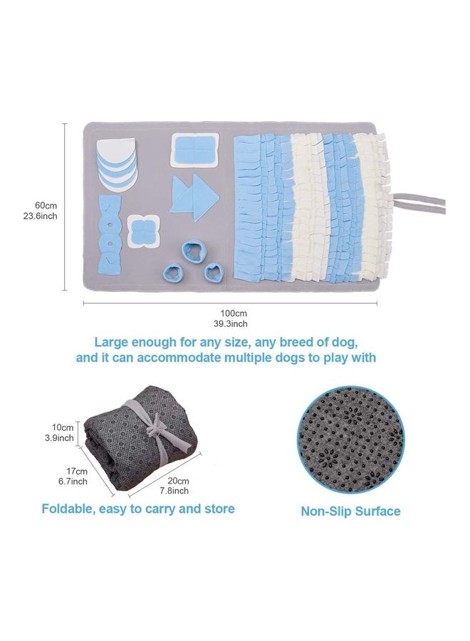 نيبمينينت Pet Snuffle Feeding Training Mat Multicolour - Image 2