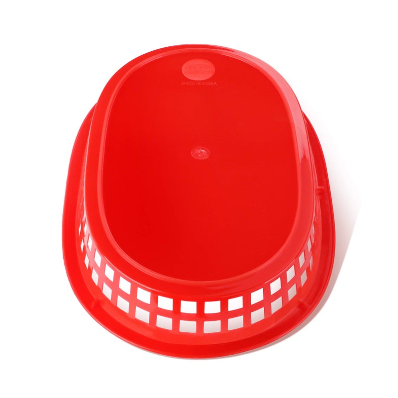 New Star Foodservice 36-Piece Plastic Food Serving Basket - Image 4