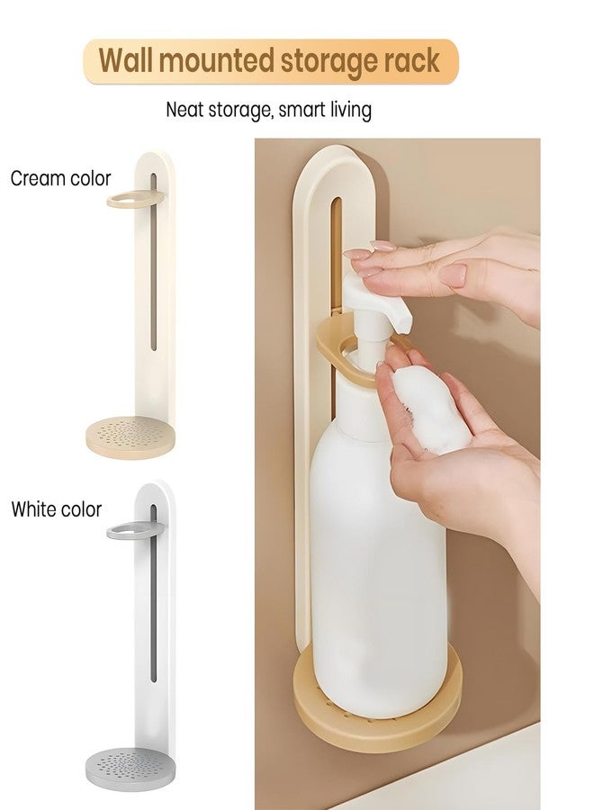fixeify Ecoco by Fixeify Wall-Mounted Soap Dispenser Holder with Drainage Tray, Adhesive Installation (Gray) - Image 5