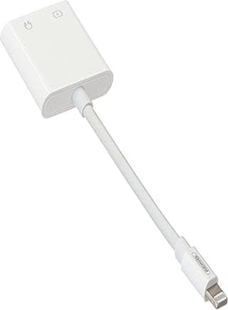 Remax Remine Wired Mini Portable Digital Phone Adapter With Dual Lightning Suitable For Mobile Phones 35 x 20 x 10 Cm - White - pzsku/ZC86FA6FABC1DBB40FF61Z/45/_/1720390118/4e17a19a-8fe8-477b-8723-be18a84759e8