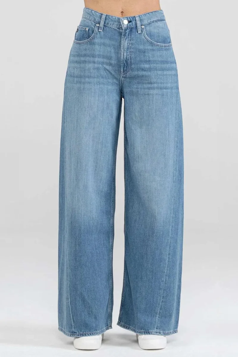Ag Jeans Cropped Skinny-Fit Mid-Wash Jeans